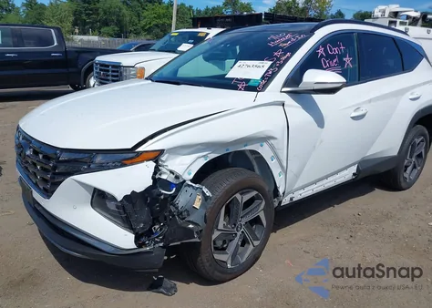 2024 Hyundai Tucson Plug-In Hybrid Limited from USA, damaged, VIN KM8JFDD28RU181050